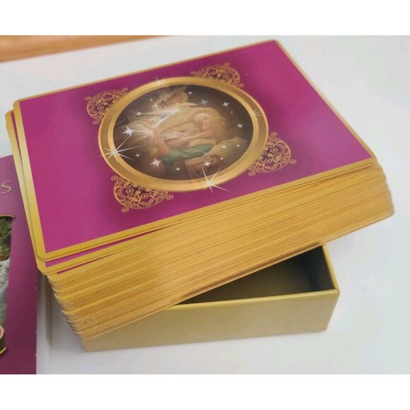 Vtg Romance Angels Oracle Cards Deck & Guidebook by Doreen Virtue OOP Original - Picture 5 of 11